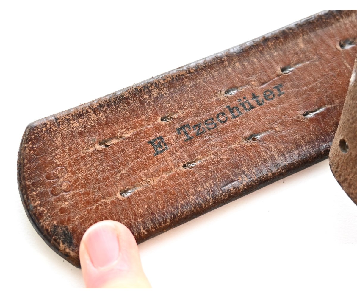 Named WH Equipment Belt (1938) — image 9