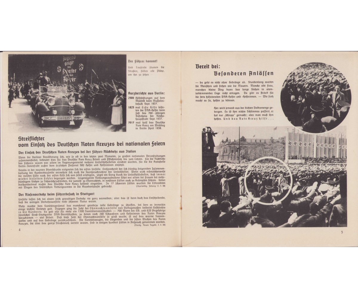 Rare DRK 'Wir sind bereit' Recruitment Booklet — image 3