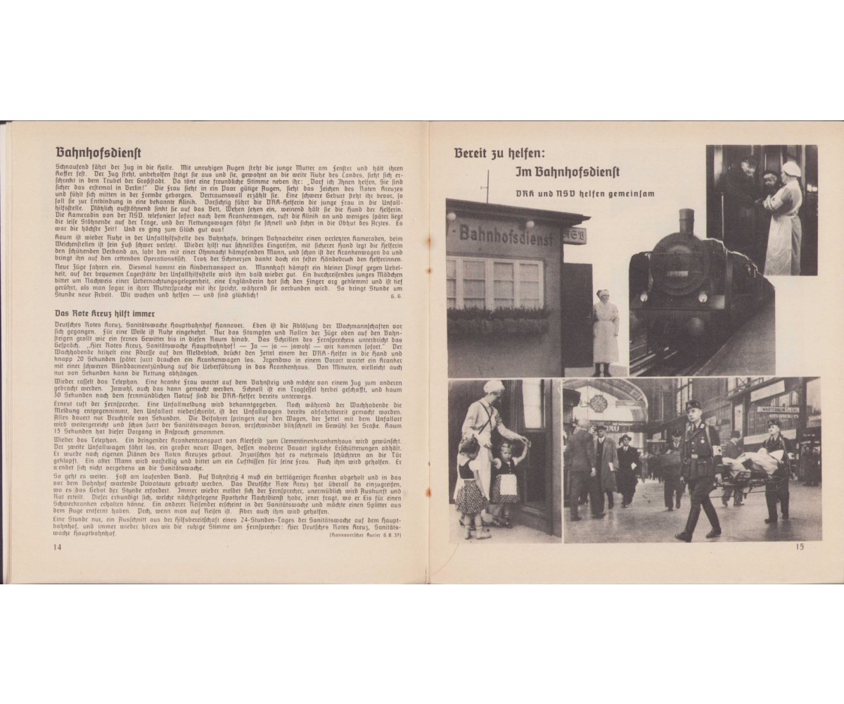 Rare DRK 'Wir sind bereit' Recruitment Booklet — image 5