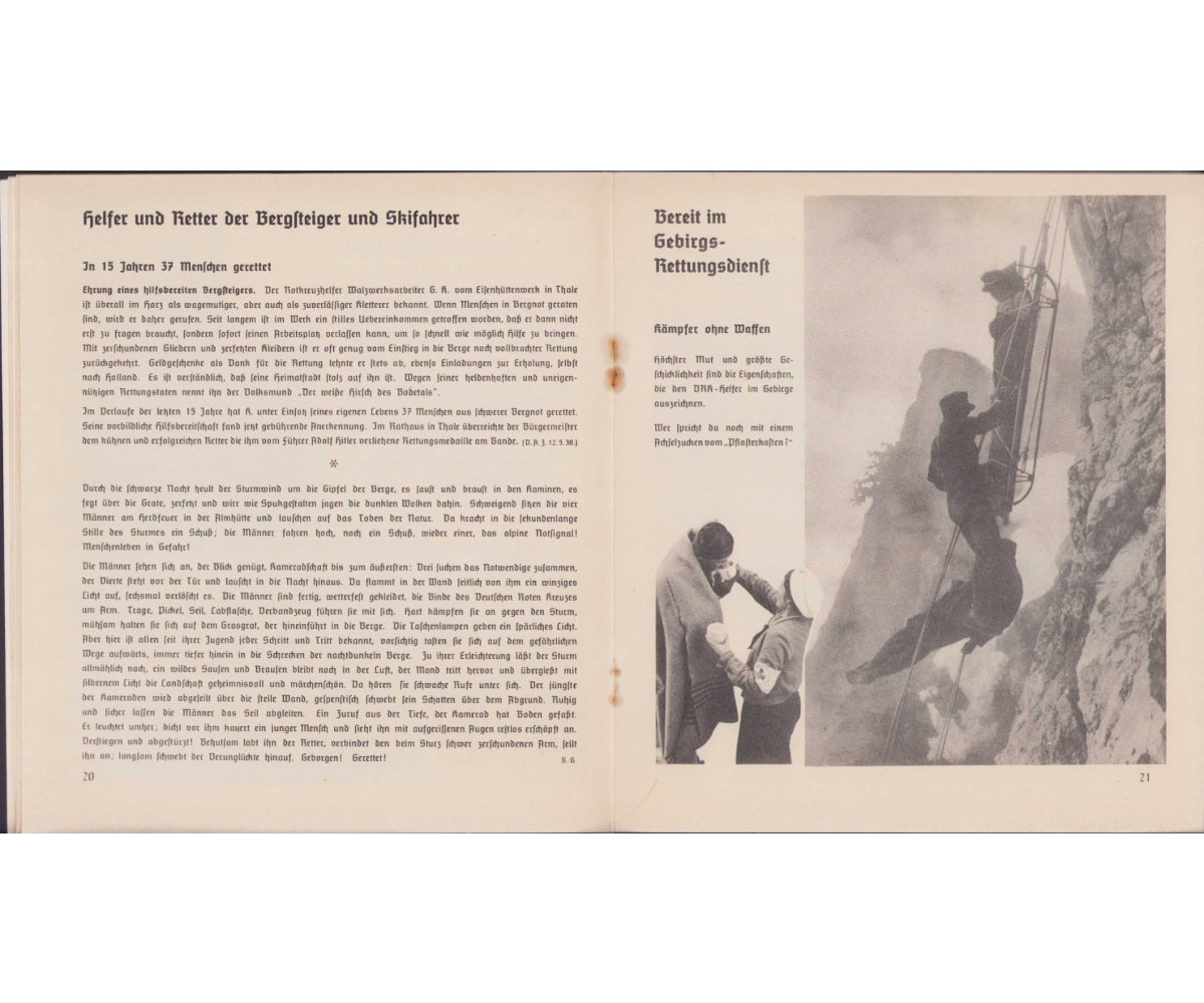 Rare DRK 'Wir sind bereit' Recruitment Booklet — image 6