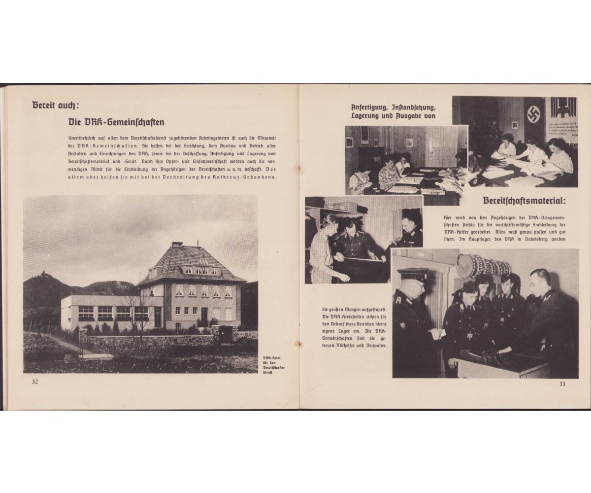 Rare DRK 'Wir sind bereit' Recruitment Booklet — image 8