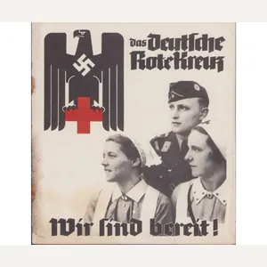Rare DRK 'Wir sind bereit' Recruitment Booklet