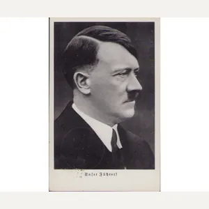 'Unser Führer' Postcard 1938