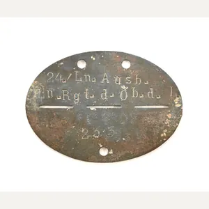 Ln.Rgt.d.Ob.d.Lw Erkennungsmarke