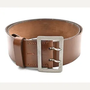 Top! Brown Leather Wehrmacht Officer's Belt (Assmann)