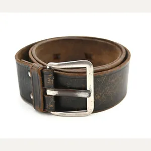 Early Black Leather BDM Belt 1936