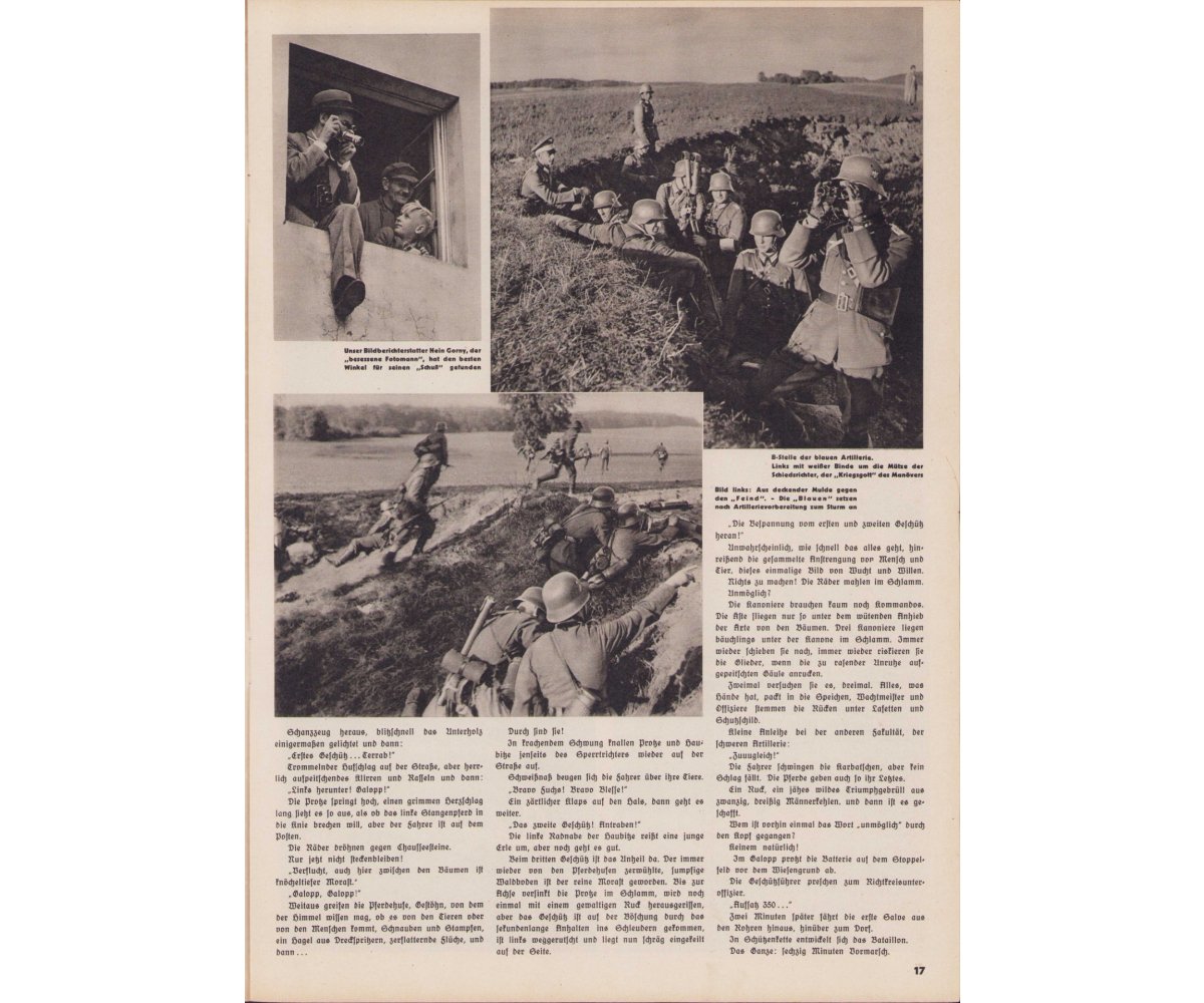 'Die Wehrmacht Sonderausgabe Manöver 1937' Magazine — image 7