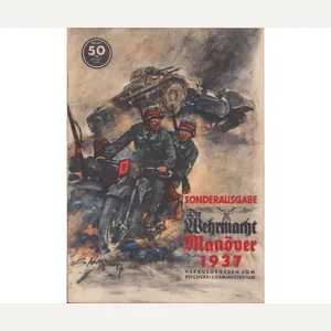'Die Wehrmacht Sonderausgabe Manöver 1937' Magazine