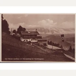 'Des Führers Landhaus am Obersalzberg' Postcard