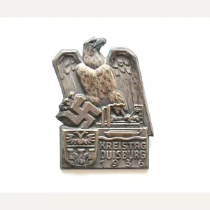 'Kreistag Duisberg 1936' Abzeichen