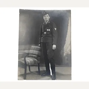 Large Luftwaffe Flak Obergefreiter Portrait