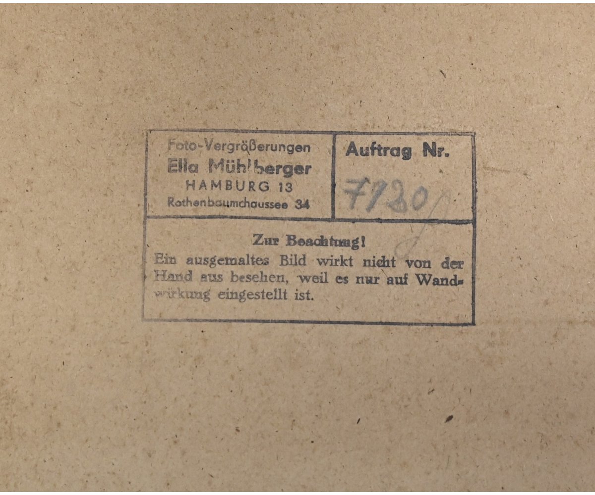 Large Wehrmacht Soldier Portrait — image 3