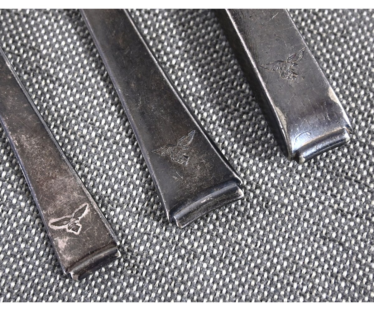 Unit Marked Silver Plated Luftwaffe Cutlery — image 2