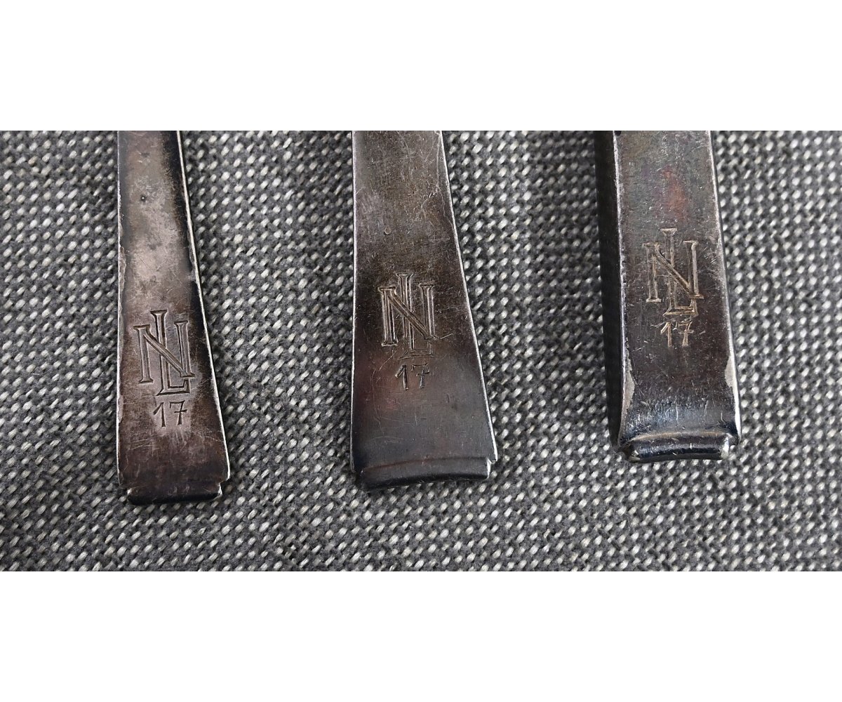 Unit Marked Silver Plated Luftwaffe Cutlery — image 7