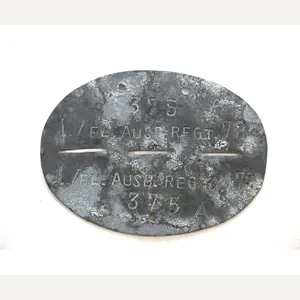 1./Flg.Ausb.Regt.72 Erkennungsmarke