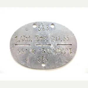 1.Kp./Inf.Ers.Btl.55 Erkennungsmarke