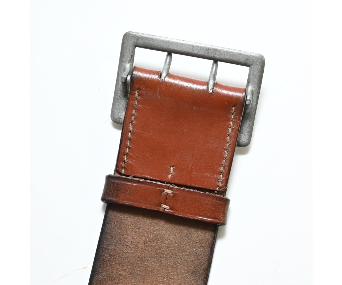 Top! Brown Leather WH Officer's Belt — image 6