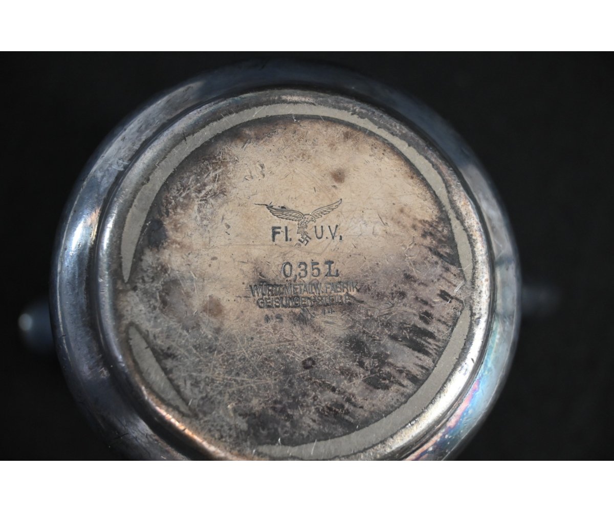 Rare Silver-plated Luftwaffe Pitcher (WMF) — image 6