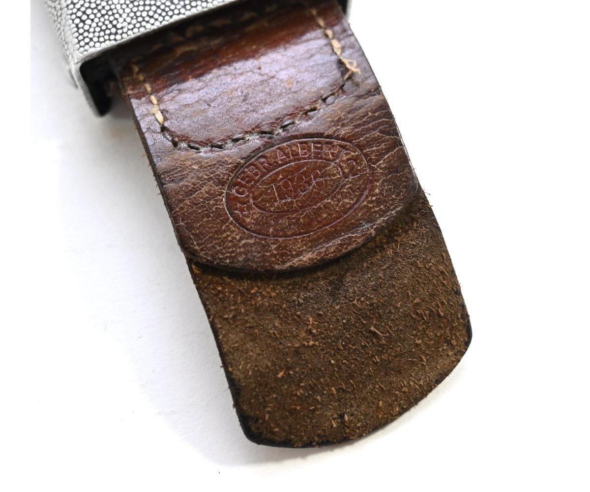 Unit marked Wehrmacht Tabbed Buckle (Gbr. Albert 1936) — image 3