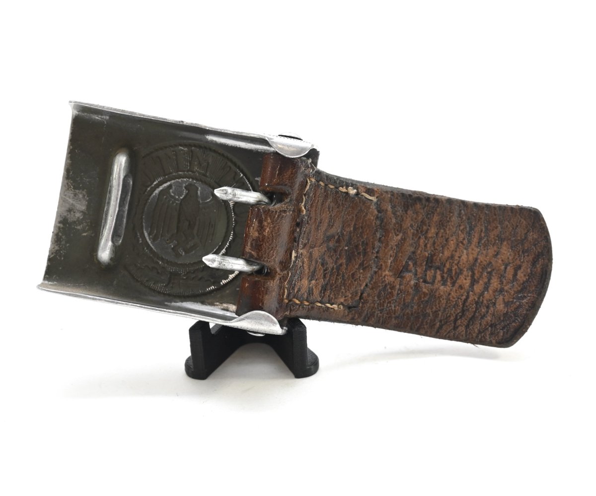 Unit marked Wehrmacht Tabbed Buckle (Gbr. Albert 1936) — image 4