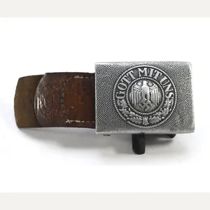 Unit marked Wehrmacht Tabbed Buckle (Gbr. Albert 1936)