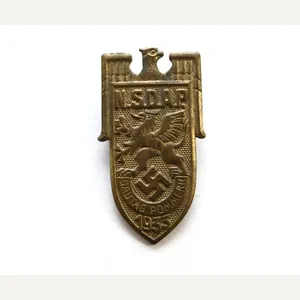 Rare N.S.D.A.P. 'Gautag Pommern 1933' Abzeichen