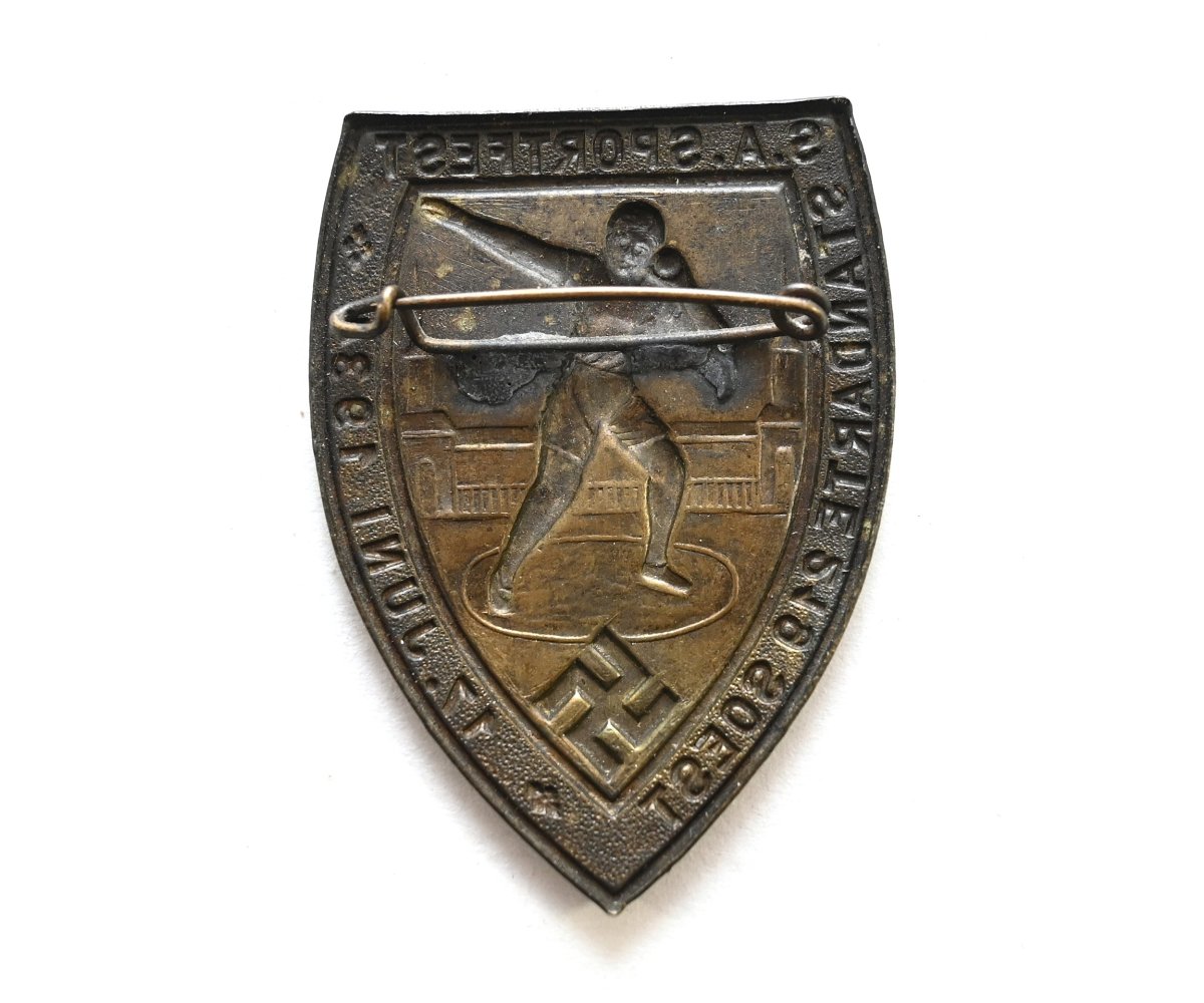 S.A. Sportfest Standarte 219 Soest Abzeichen — image 2