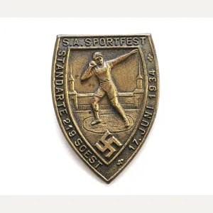 S.A. Sportfest Standarte 219 Soest Abzeichen