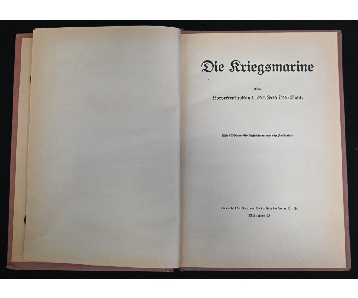 Rare 'Die Kriegsmarine' Raumbildalbum — image 10