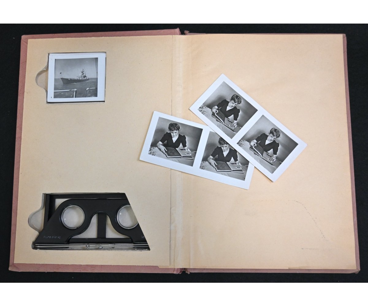 Rare 'Die Kriegsmarine' Raumbildalbum — image 8