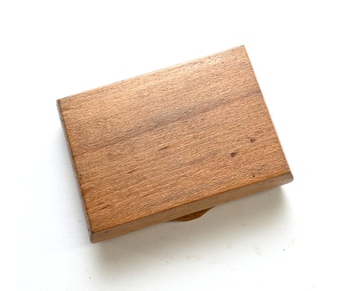 Handcarved 'Minsk 1944' Cigarette Box — image 4