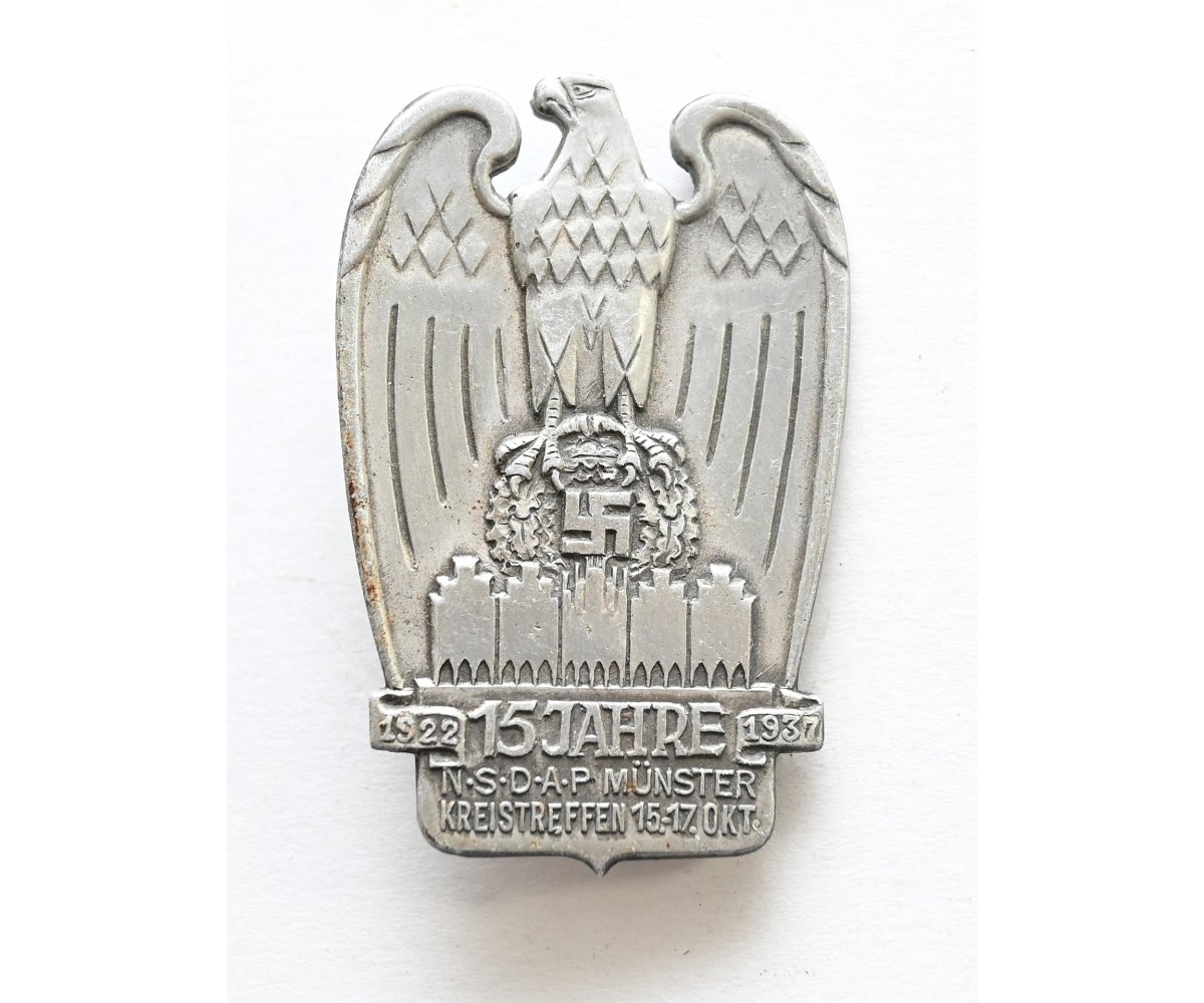'N.S.D.A.P. Münster Kreistreffen' Abzeichen — image 2