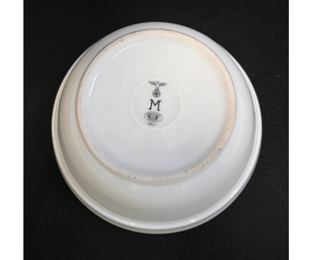 Kriegsmarine Porcelain Serving Bowl (B.Weiden,1941) — image 4