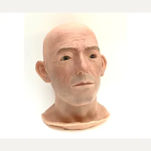 Top! Realistic Silicone Display Head