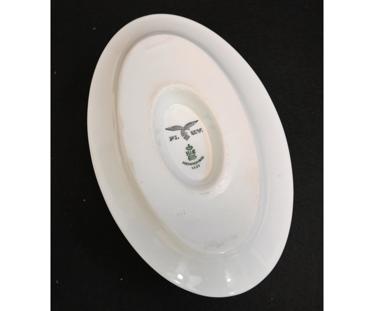 Luftwaffe Porcelain Gravy Boat (H&C, 1937) — image 5