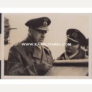 Vizeadmiral Ciliax Press Photo 1942