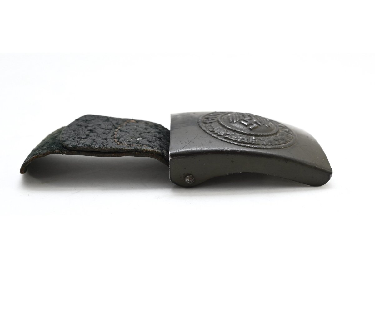 Black! Tabbed Wehrmacht Buckle (E.Schneider) — image 3