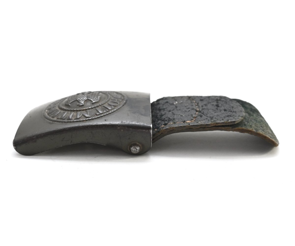 Black! Tabbed Wehrmacht Buckle (E.Schneider) — image 4