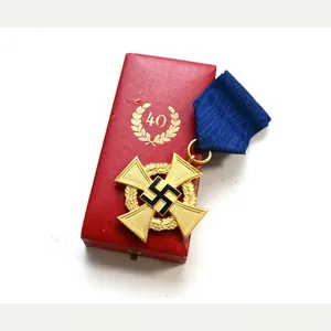 Treudienst-Ehrenzeichen für 40 Jahre