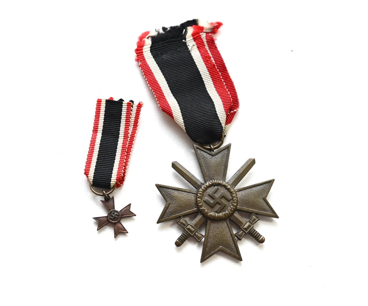 Rare Miniature KVK 2nd Class Without Swords — image 3