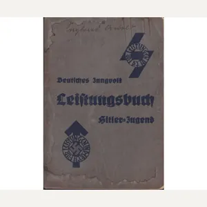 Deutsche Jungvolk Leistungsbuch HJ (Bann 20)