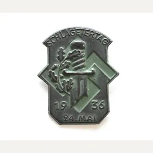 'Schlagetertag Mai 1936' Abzeichea