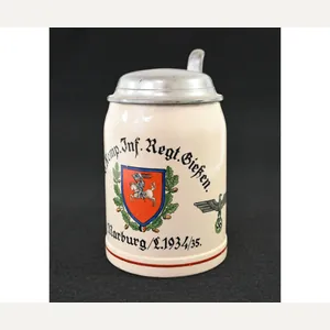 Early WH 'Inf.Rgt.Gießen' Beer Stein