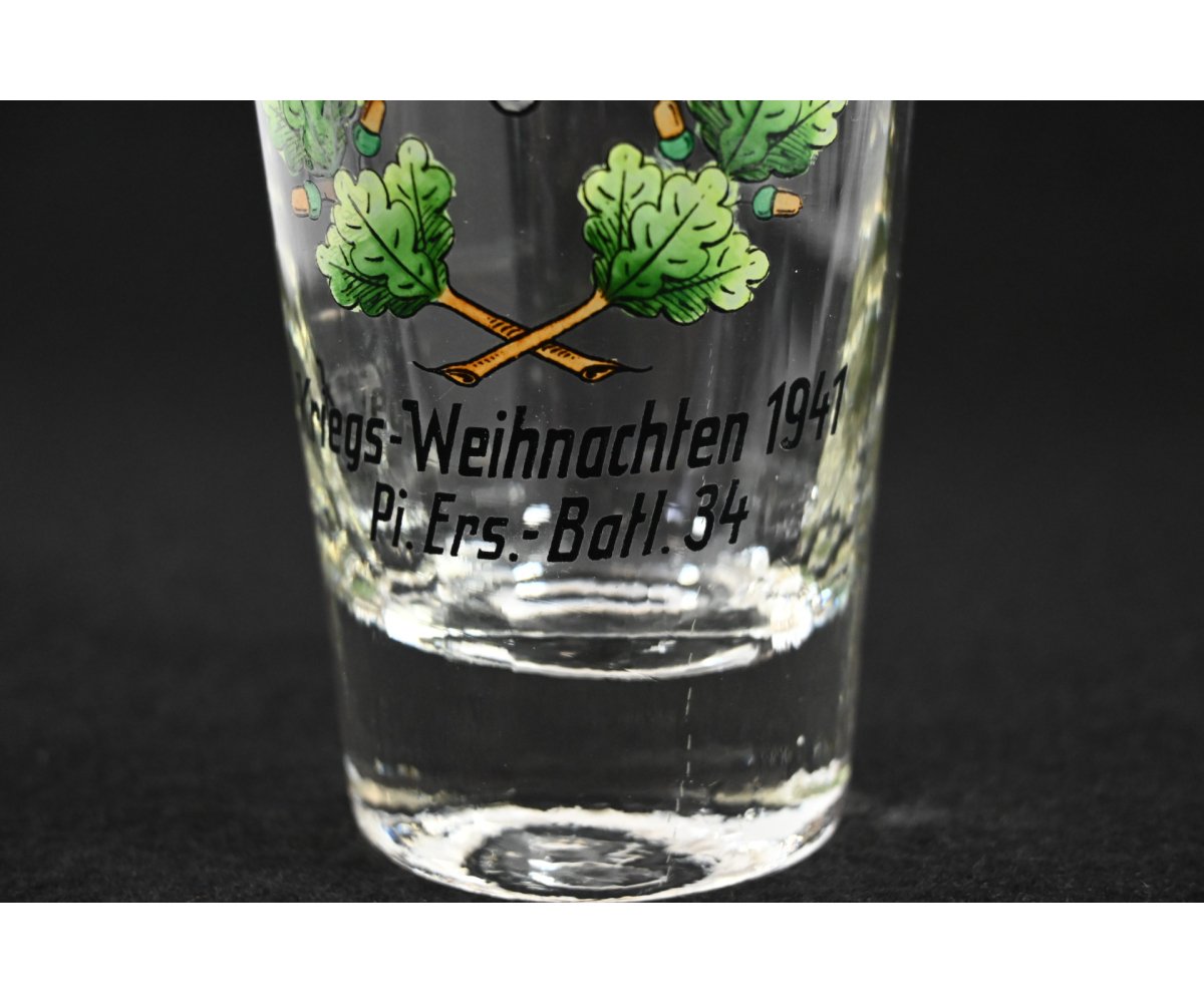 Commemorative 'Pi.Ers.Btl.34' Beer Glass — image 3