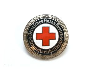 DRK 'Schwesternhelferin' Brooch