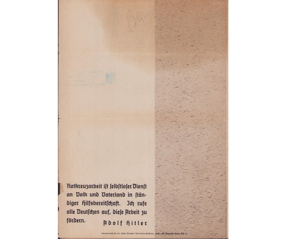 Rare DRK 'Melde Dich!' Application Flyer — image 3