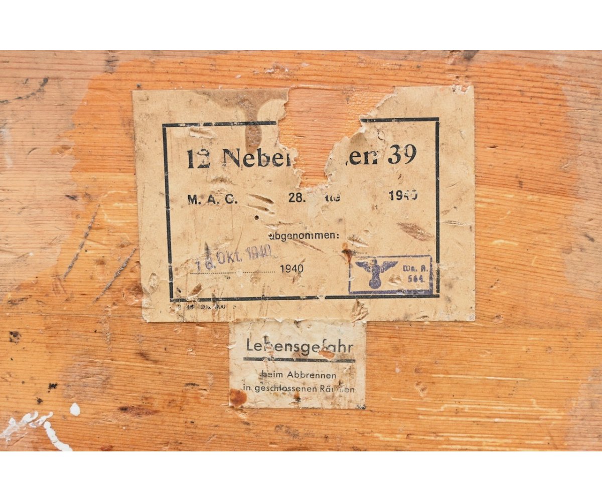WH Panzer Nebelkerzen 39 Transport Box 1940 — image 12