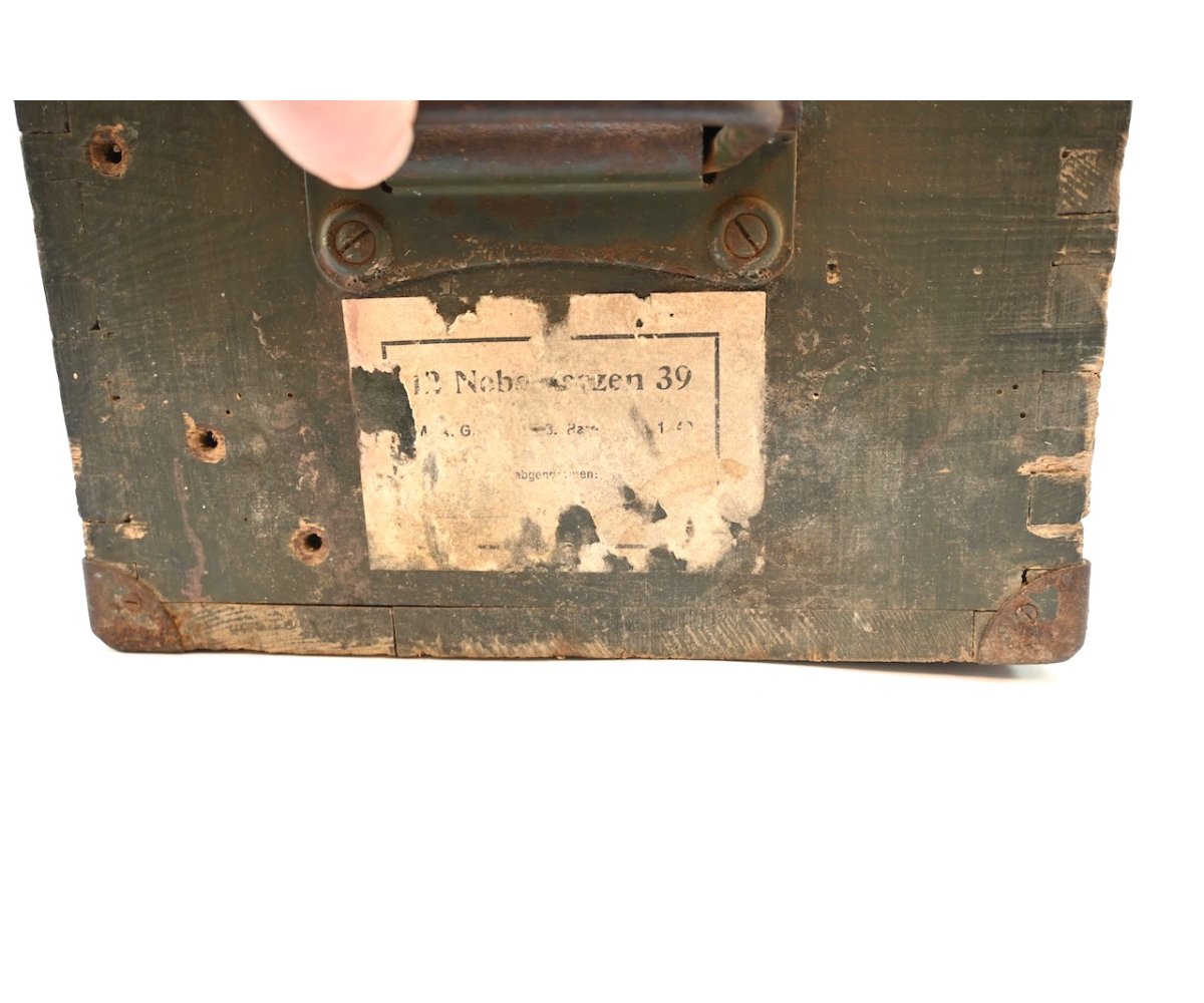 WH Panzer Nebelkerzen 39 Transport Box 1940 — image 8