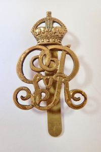 Norfolk Yeomanry GVR Smaller Sized Cap Badge