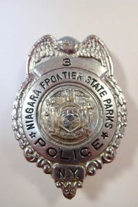 Obsolete American Police Badge. New York Niagara Frontier State Parks …